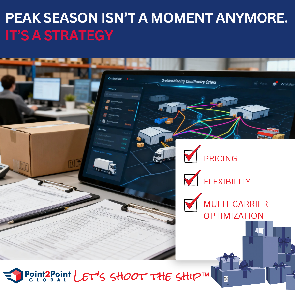 Peak season shipping needs strategy